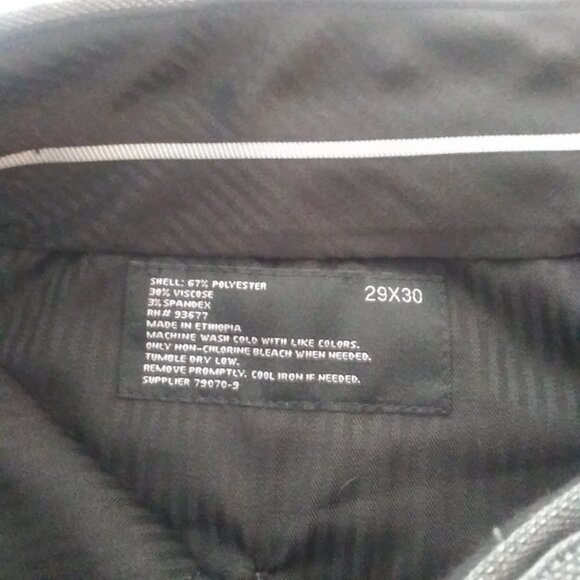 J. Ferrar men's size 29 X 30 gray slim fit dress pants - Picture 13 of 15